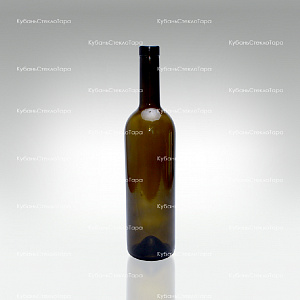 Бутылка 0,750 Бордо оливковая  (20/21/23) стекло оптом и по оптовым ценам в Воронеже