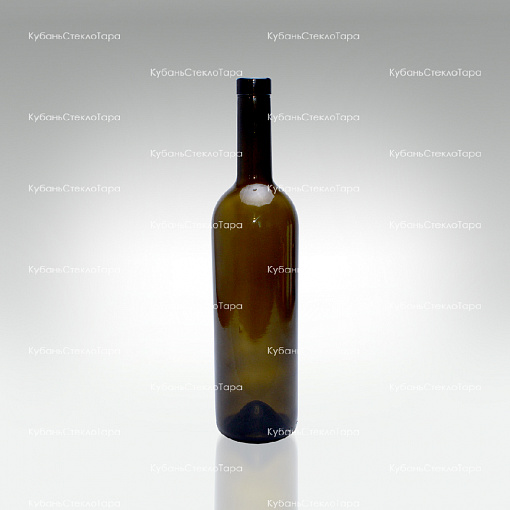 Бутылка 0,750 Бордо оливковая  (20/21/23) стекло оптом и по оптовым ценам в Воронеже