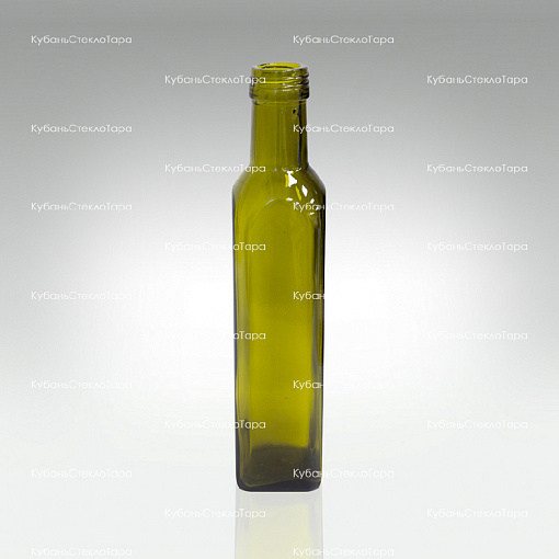 Бутылка 0,250  (31,5)"MARASCA" оливковая стекло оптом и по оптовым ценам в Воронеже