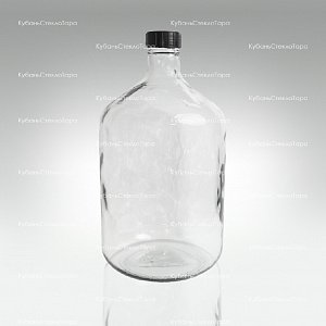 Бутыль 15,0 л Казацкий (прозрачный) стеклянный оптом и по оптовым ценам в Воронеже