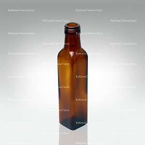 Бутылка 0,250  "MARASCA" коричневая (31,5) стекло оптом и по оптовым ценам в Воронеже