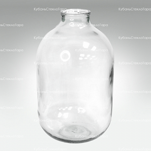 Бутыль 15,0 л (110) прозрачный стеклянный с крышкой оптом и по оптовым ценам в Воронеже