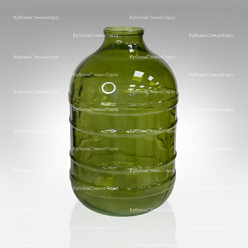 Бутыль 10 СКО (82) (зеленый) Ламели стеклянный оптом и по оптовым ценам в Воронеже