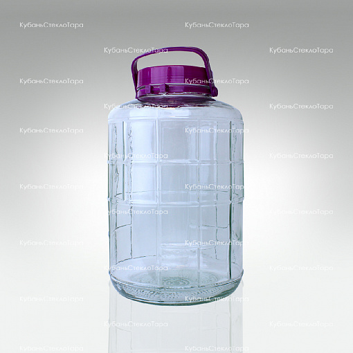 Бутыль (банка) стеклянный "фиолетовая" 16 л оптом и по оптовым ценам в Воронеже