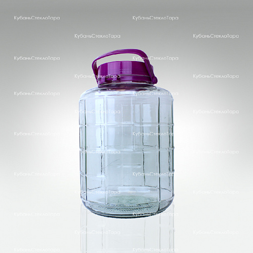 Бутыль (банка) стеклянный "фиолетовая" 12 л оптом и по оптовым ценам в Воронеже