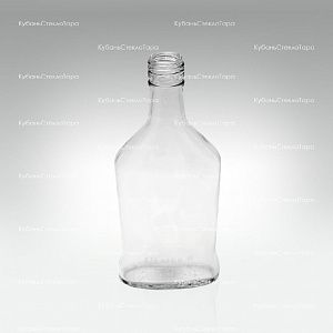 Бутылка 0,250 л "Фляжка"  (28) стекло оптом и по оптовым ценам в Воронеже
