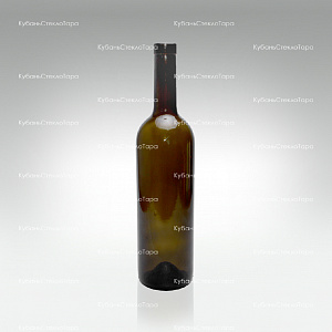 Бутылка 0,750 Бордо оливковая (П-29-А4) стекло оптом и по оптовым ценам в Воронеже