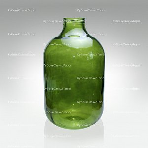 Бутыль 10 ТВИСТ (100) (зеленый) стеклянный оптом и по оптовым ценам в Воронеже