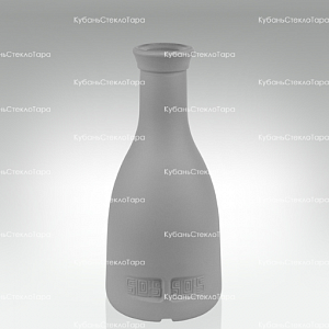 Бутылка 0,200-BELL (19*21) стекло серая матовая оптом и по оптовым ценам в Воронеже